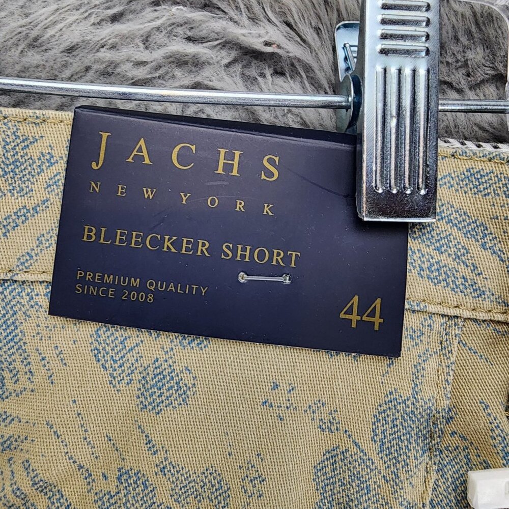Jachs Shorts Mens 44 Khaki Tan Stretch High Rise Bleecker *NWT* - Picture 11 of 16